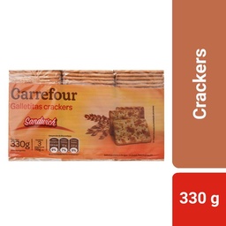 Galletitas Crackers Carrefour Classic 3 x 110 g.