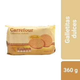 Galletitas Carrefour Vainilla 3 x 120 g.