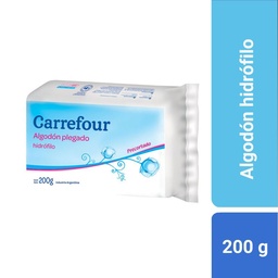 Algodón Carrefour Plegado 200 g.