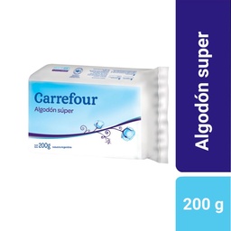 Algodón Carrefour Súper 200 g.