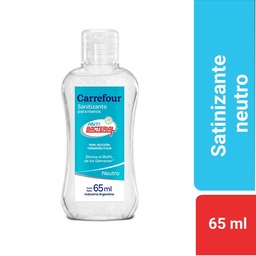 Sanitizante Neutro Carrefour 65 cc.