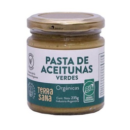 Pasta de Aceitunas Verdes Terrasana Orgánica 235 g.