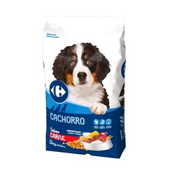 Alimento para Perros Carrefour Cachorros 3 kg.