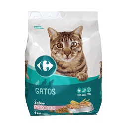 Alimento para Gatos Carrefour Adultos x 1 kg.