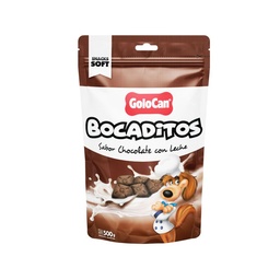 Snack Semihúmedos y Blanditos Golocan Sabor Chocolate con Leche 500 gr