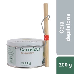 Cera Depilatoria Carrefour Aloe Vera 200 g.