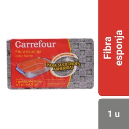 Esponja Carrefour Fibra Extrafuerte 1 u.