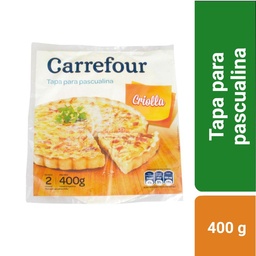 Tapas para Pascualinas Carrefour Criolla x 2 uni