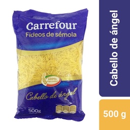 Fideos Cabello de Angel Carrefour 500 g.