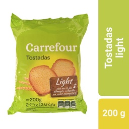 Tostadas Light Carrefour Classic 200 g.