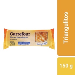 Galletitas Carrefour Classic de Hojaldre Triangulitos 150 g.