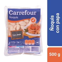 Ñoquis de Papa Carrefour 500 g.