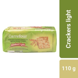 Galletitas Crackers Light Carrefour Classic 110 g.