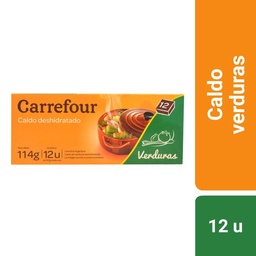 Caldo de Verduras Carrefour Classic Caja 12 u.