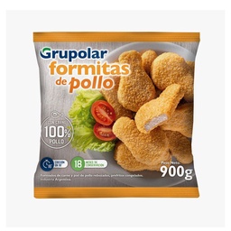 Formitas de Pollo Grupolar en Bolsa 900 g.