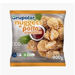 Nuggets Crocantes Grupolar Pechuga de Pollo 900 g.