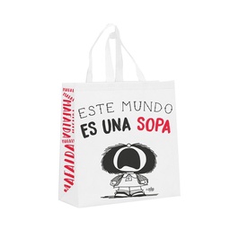 Bolsa Mafalda Fuelle Lateral 40X40x14 cm