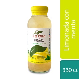 Jugo Orgánico de Limón Menta Las Brisas 330 cc.