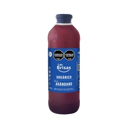 Jugo Orgánico Las Brisas de Arándanos en Botella 910 cc.