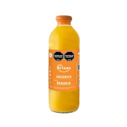Jugo Orgánico Las Brisas de Naranja en Botella 910 cc.