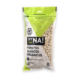 Porotos Byna Blancos Orgánicos Zip 600 g.