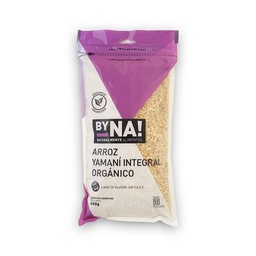 Arroz Yamaní Byna Orgánico Zip 600 g.