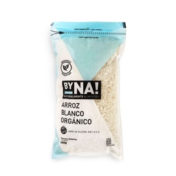 Arroz Blanco Byna Orgánico Zip Pack 600 g.