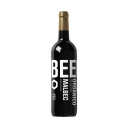 Vino Beepure Malbec Orgánico 750 cc.