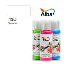 Acrílico Alba Blanco 60 cc.