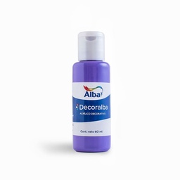 Acrílico Alba Decor Violeta Frasco 60 ml.