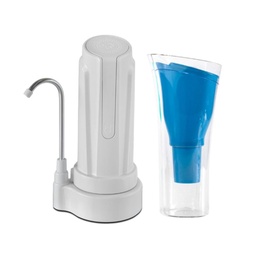 Purificador de Agua Aqua  Blanco + Jarra Purificadora Sense Azul Dvigi