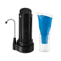 Purificador de Agua Aqua Negro + Jarra Purificadora Azul Sense Dvigi