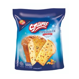 Pan Dulce Smams Sin Tacc con Frutas Secas 500 g.