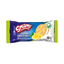 Galletitas Smams Rellenas Sabor Limón 105 g.