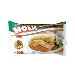 Milanesa de Cerdo Premium Holis 500 g.