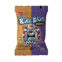 Pastillas Acidas La Casa Uva Mandarina Bull Dog 30 g.