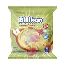 Gomitas Billiken Acidas 30 g.