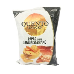 Papas Fritas Quento Jamon Mediterraneo 90 g.