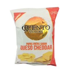 Papas Fritas Quento Queso Cheddar 90 g.