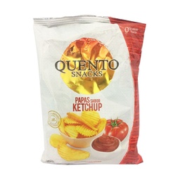 Papas Fritas Quento Ketchup 90 g.