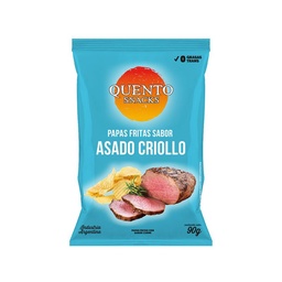 Papas Fritas Quento Sabor Asado Criollo 90 g.