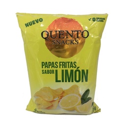 Papas Fritas Quento Limón 90 g.