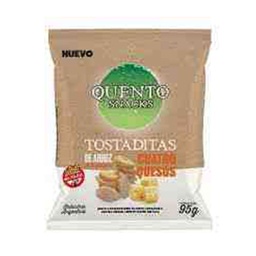 Tostaditas Arroz Quento Cuatro Queso 95 g.