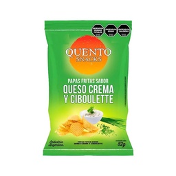 Papas Fritas Quento de Queso Ciboulette 82 g.