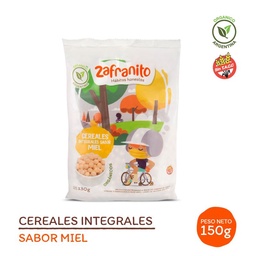 Cereales Orgánicos S Tacc Zafranito Miel 130 g.