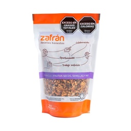 Granolas Zafrán de Frutos Seco Semillas y Miel 300 g.