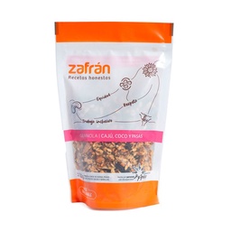 Granolas Zafrán de Castaña de Cajú Coco y Pasas 300 g.