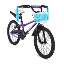 Bicicleta Kids Girl Rodado 20 Violeta Philco Fkp20av010f