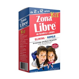 Piojicida Zona Libre 1 Loción + 1 Repelente x 1 uni