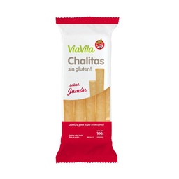 Galletitas Viavita Sin Tacc Chalitas Jamón 100 g.